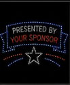 Presented by your sponsor drone light show graphic